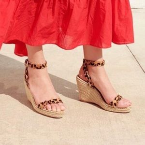 LOEFFLER RANDALL Parker Wedge, Leopard, 9.5